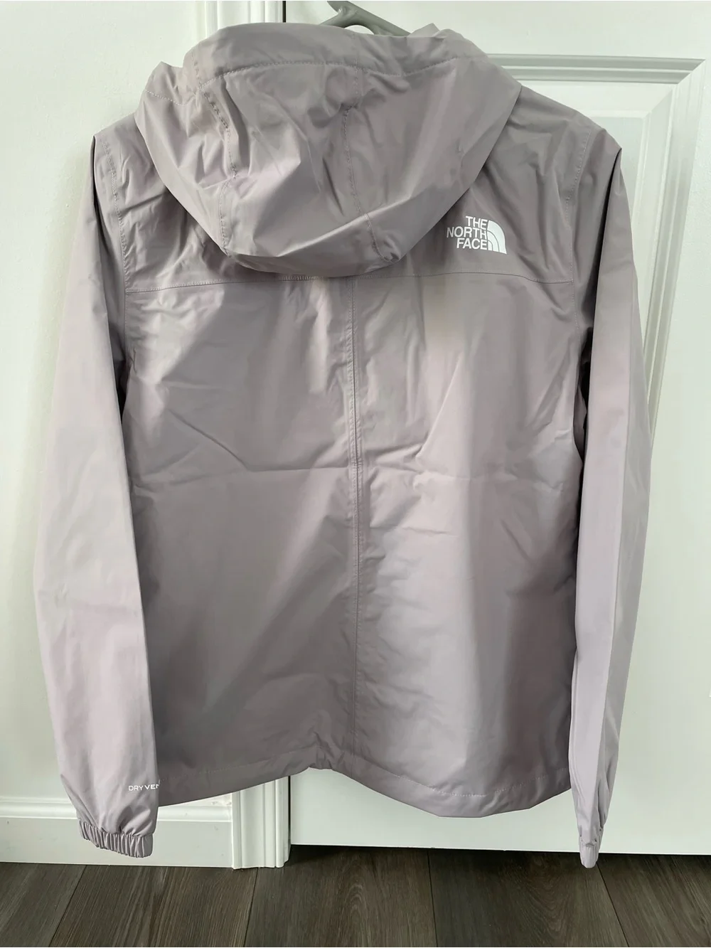 Women’s The North Face Antora Rain Jacket Moonstone Grey XS - Picture 4 of 5